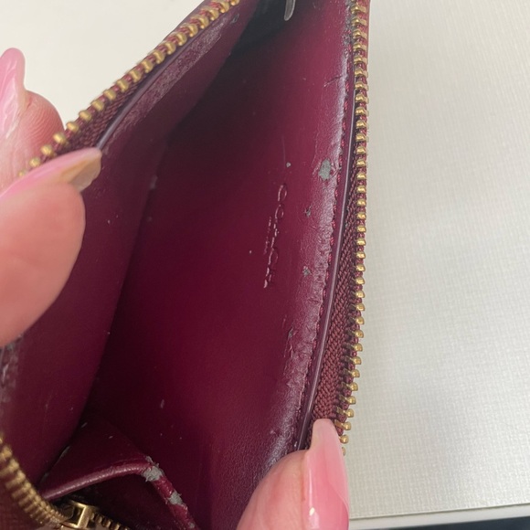 Coach Rexy Multicolor Logo zip card case - Picture 3 of 3